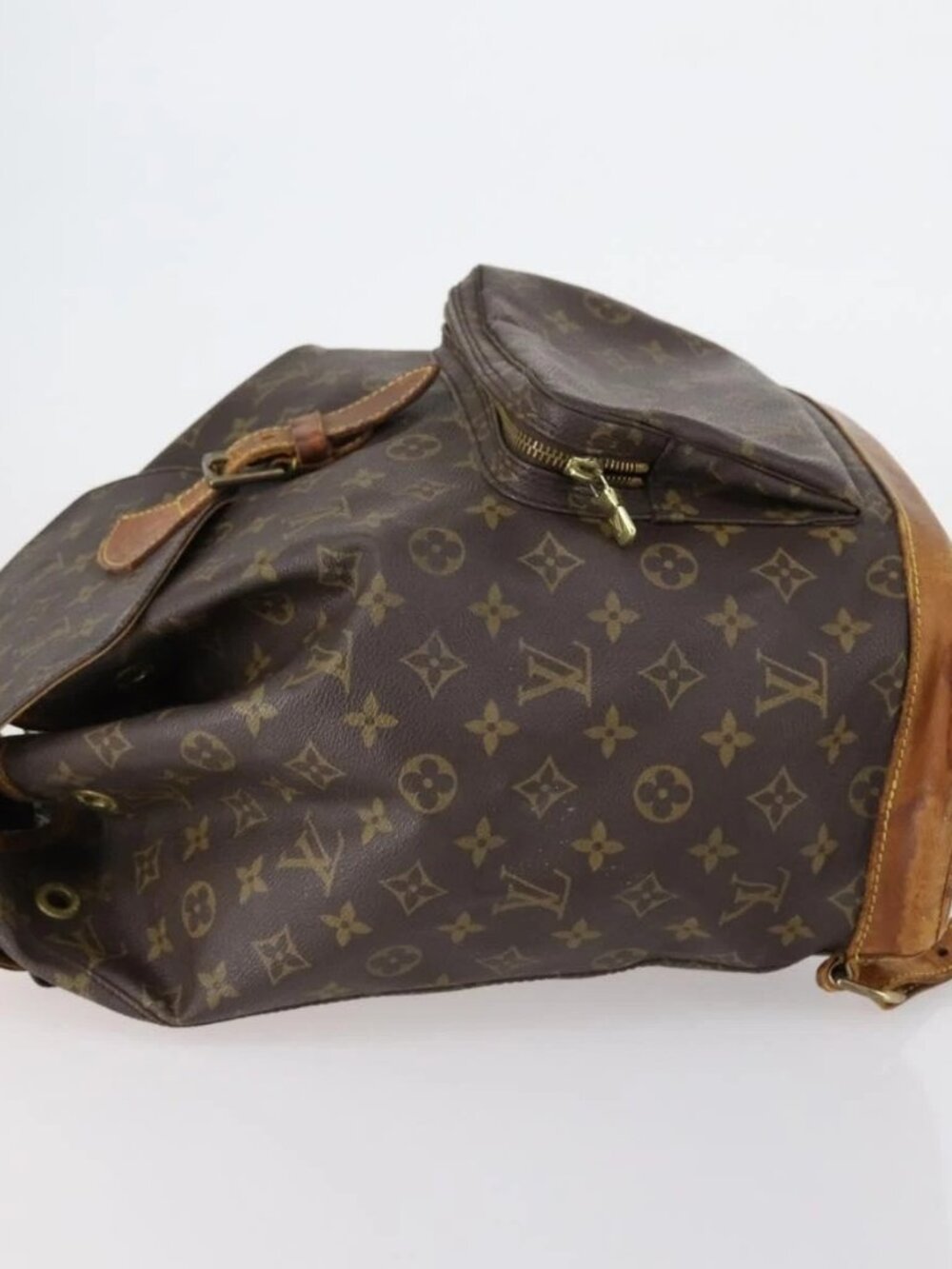 LOUIS VUITTON Monogram Montsouris GM Backpack M51135 LV Auth 153023 - Picture 5 of 15